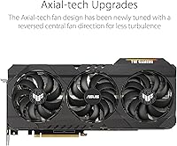ASUS TUF Gaming NVIDIA GeForce RTX 3070 Ti OC Edition Graphics Card 8GB GDDR6X — image 2