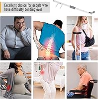 YehgoMade Long Handled Toenail Clippers 28in White — image 4