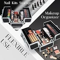 Frenessa Makeup Train Case Black — image 3