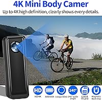 HJBDGS A100 Body Camera 128GB 4K 30FPS — image 2