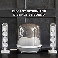 Harman Kardon SoundSticks 4 – White 2.1 Bluetooth Speaker System — image 3