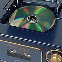 Studebaker Portable Stereo CD Player with Bluetooth and Cassette — image 4