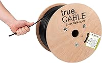 TRUE CABLE Cat6A Direct Burial Bulk Ethernet Cable 1000ft — image 1