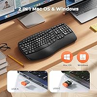 MEETION DirectorD-KB Wireless Ergonomic Keyboard — image 5