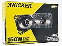 Kicker 43CSC464 4x6-Inch Coaxial Speakers — image 7