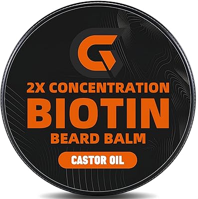 Gentrymancare Beard Balm with 2X Biotin Concentration, 2oz