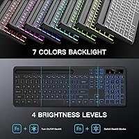 Soueto WS415 Wireless RGB Keyboard — image 5