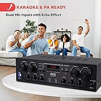 Pyle PTA42BT Wireless Karaoke Bluetooth Stereo Receiver — image 4