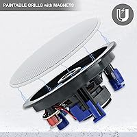 Herdio HCS-418 4-Inch Bluetooth Ceiling Speakers — image 2