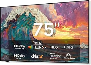 iFFALCON 75-Inch Class QLED 4K Smart TV Review