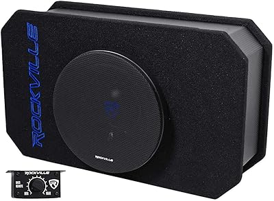 Rockville RMW8A 8″ 800W Powered Truck Subwoofer