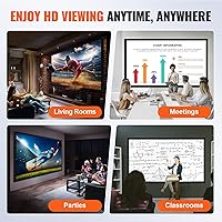 VEVOR 130-inch Projector Screen — image 6