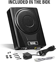 BOSS Audio Systems BASS8 8-Inch Under Seat Powered Car Subwoofer — image 5