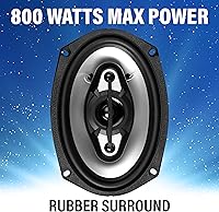 BOSS Audio Systems NX694 Onyx Series 6x9 Inch 4-Way Car Speakers — image 4