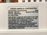 Uniden UM725G Marine VHF Radio — image 5