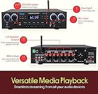 Pyle PDA77BU Bluetooth Home Audio Theater Amplifier — image 3