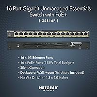 NETGEAR GS316P 16-Port PoE+ Gigabit Ethernet Switch — image 2