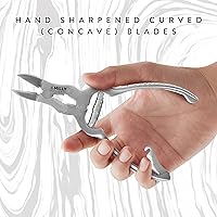 By MILLY High Carbon Steel Professional Nail Clippers for Seniors & Podiatrist Toenail Clippers — image 5
