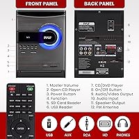 Pyle PHSKR24 Home Stereo Shelf System — image 2