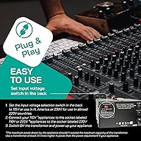 LiteFuze LT-3000UD Voltage Converter Transformer — image 9