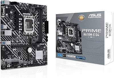 Asus Prime H610M-E D4-CSM Motherboard