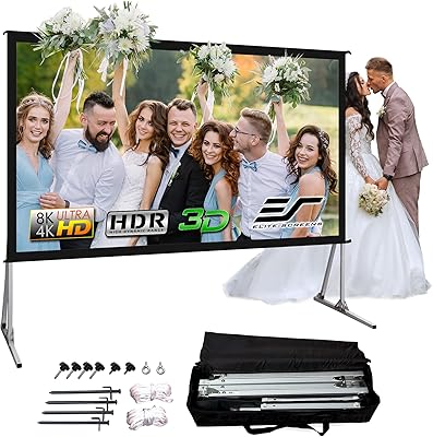 Elite Screens Yard Master 2 120-inch Outdoor Projector Screen