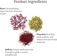 Joon Saffron Hair Elixir Pistachio + Rose Hair Oil 3.11oz — image 3