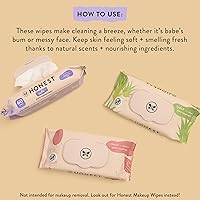 The Honest Company Nourish + Cleanse Wipes, 240 Count — image 3