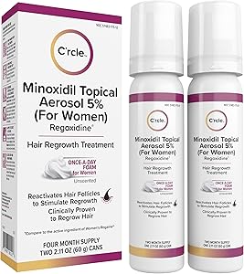 C'rcle Minoxidil for Women 5% Foam 4-Month Supply Review