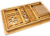 THY COLLECTIBLES Bamboo Lapdesk Table Laptop Stand — image 5