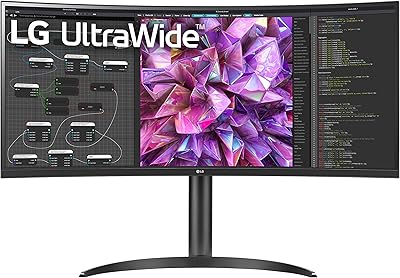 LG 34WQ73A-B 34-Inch UltraWide QHD Curved Monitor