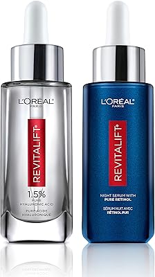 L'Oreal Paris Revitalift 1.5% Hyaluronic Acid + 0.3% Retinol Serum Kit