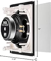OSD Audio IWS8 In-Wall Subwoofer — image 7