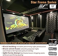 Elite Screens SF120HW2 120″ Wall Mount Fixed Frame Projector Screen — image 7