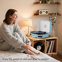 VINYLS LINK TE-106BU Bluetooth Turntable — image 5