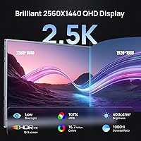 ARZOPA Z3FC 16.1″ QHD Portable Monitor — image 2