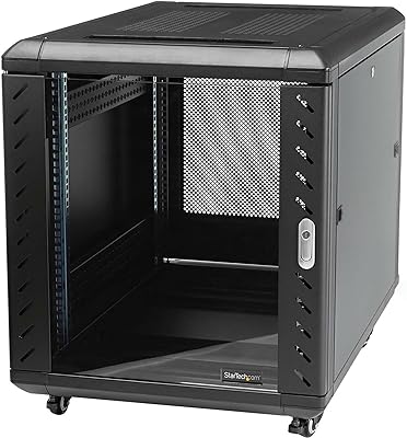 StarTech 4-Post 15U Server Rack Cabinet