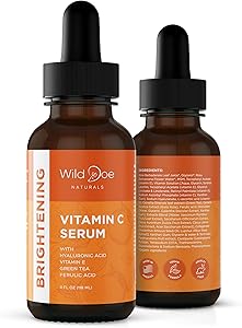 Wild Doe Naturals Vitamin C Serum with Hyaluronic Acid 4oz Review