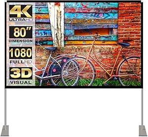 HOIN 80-inch Portable Projector Screen Stand Review