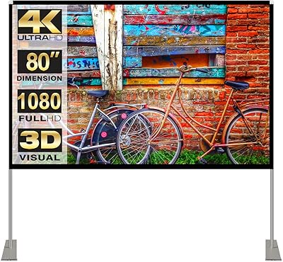 HOIN 80-inch Portable Projector Screen Stand