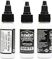 Element Tattoo Supply Black & White Tattoo Ink Set 1oz — image 3