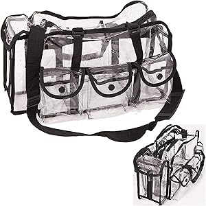 Casemetic Clear Tote Travel Bag with 6 External Pockets Review