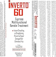 INVERTO 60 Advanced Gel Complex Brazilian Keratin Hair Blowout Treatment 120ml — image 2