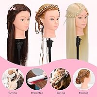 YODIDI Mannequin Head Human Hair 26-28 Inch #27-UB — image 4
