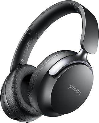 Picun NC60 Hybrid Active Noise Cancelling Headphones