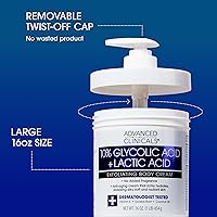 Advanced Clinicals 10% Glycolic Acid + Lactic Acid Body Lotion & Face Serum Set — image 3