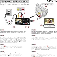 Portta VHS to Digital Converter with 128GB USB3.0 Flash Drive — image 8