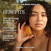 JVN Pre-Wash Scalp Oil & Hair Treatment Oil, 1.7 Fl Oz — image 2