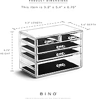 BINO The Manhattan Series Acrylic Makeup Drawer Organizer — image 2