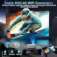 Pericat PT01 5G WiFi Bluetooth Projector — image 3